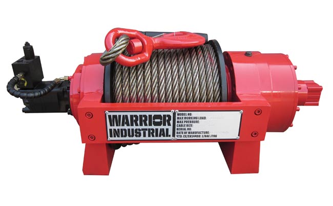 JP 15 Industrial Hydraulic Winch
