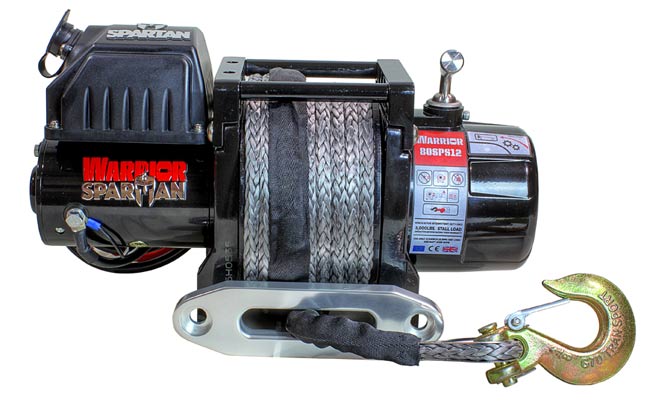 Spartan 6000 Electric Winch - Synthetic